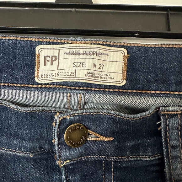 Free People Fringe Ankle Jeans Sise 27 - Picture 3 of 7